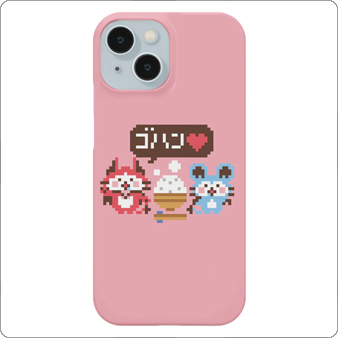 デビねこくん iPhoneケース